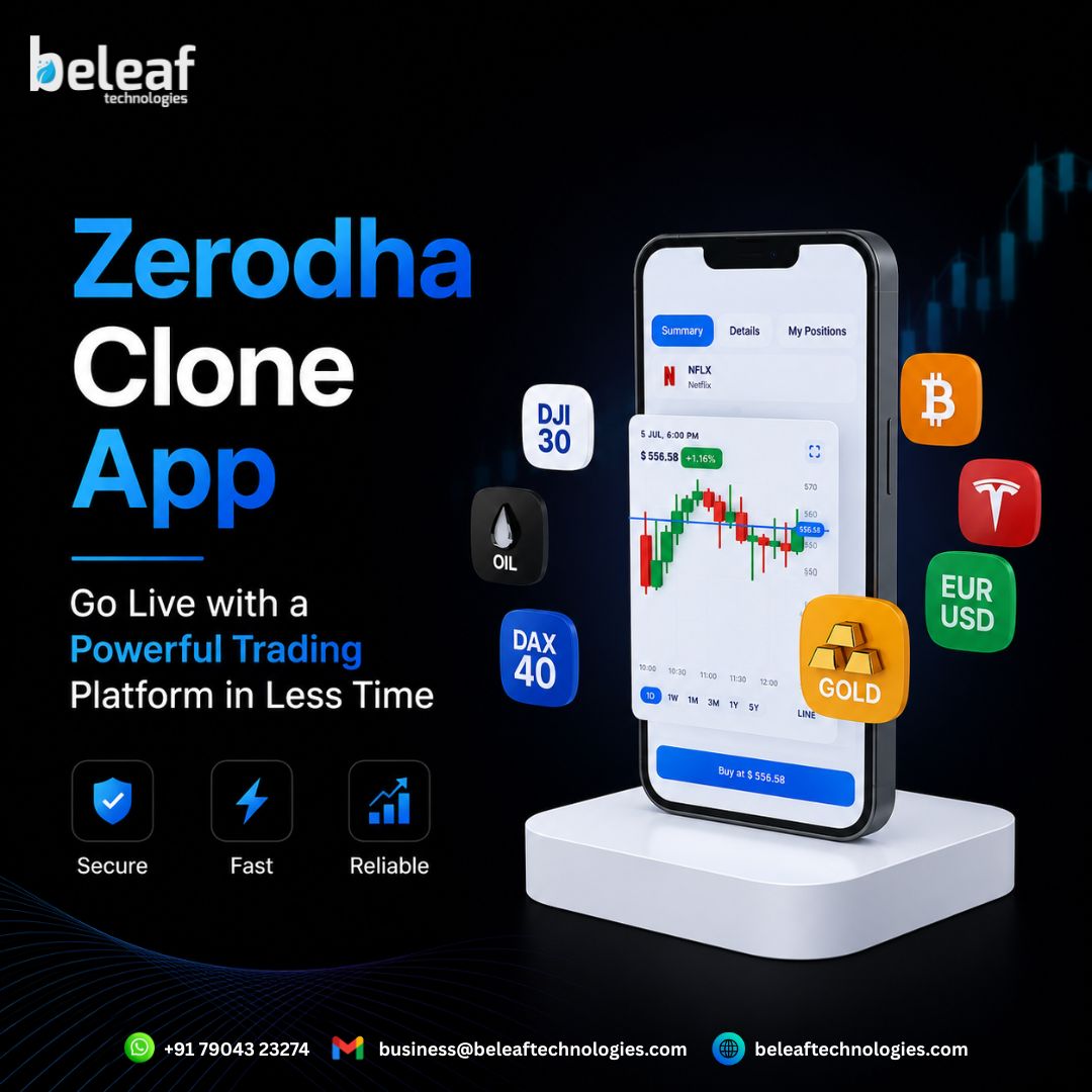 Go Live with a Powerful Trading Platform in Less Time - Zerodha Clone